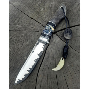 МИСЛИВЕЦЬ  - ніж ручної роботи Павла Гончаренка, замовити купити в Україні (Сталь Crucible CPM® Rex® 121®). Photo 3